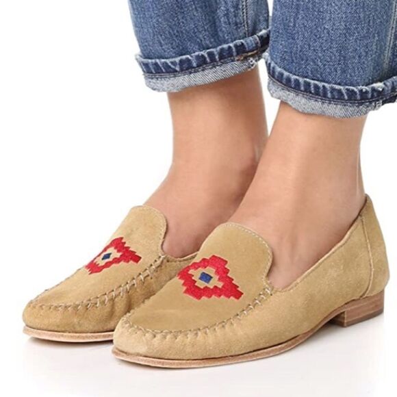 Soludos Shoes - Soludos Women's Embroidered Smoking Loafers